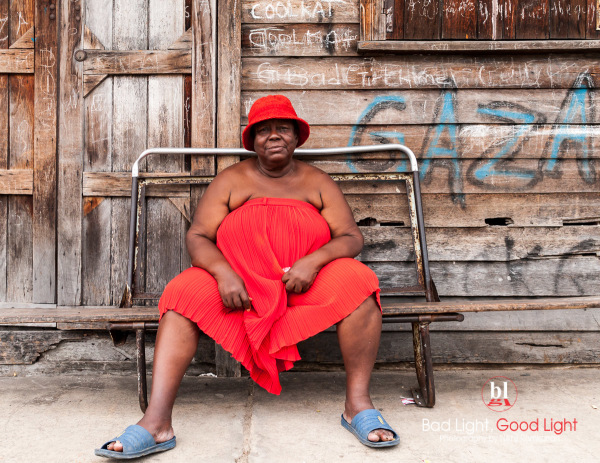 'Lady In Red' [Photographer: Nikhil Ramkarran]